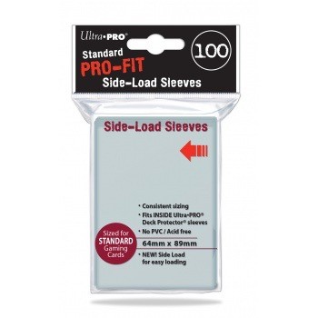 84649   ultra pro   sleeves standard   pro fit side load
