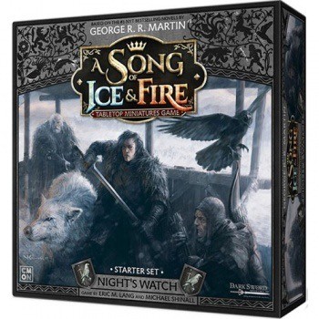 A song of ice and fire core box   nights watch starter set