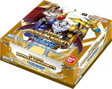 Bt13   digimon card game   versus royal knights booster display