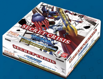 Bt17   digimon card game   secret crisis booster display