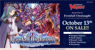 Cardfight vanguard   evenfall onslaught booster display 16 packs   en