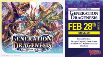 Cardfight vanguard   generation dragenesis booster display 16 packs   en