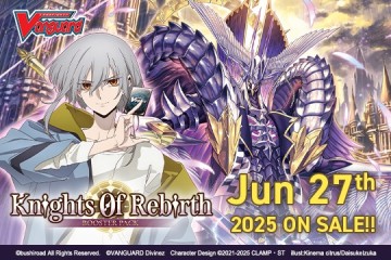 Cardfight vanguard   knights 0f rebirth booster display