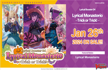 Cardfight vanguard lyrical monasterio trick or trick booster display 16 packs   en
