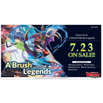 Cardfight vanguard overdress   booster display a brush with the legends 16 packs   en