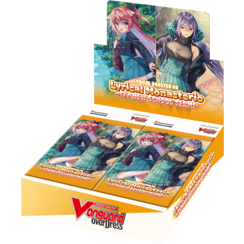 Cardfight vanguard overdress   lyrical monasterio new school term booster display 16 packs   en