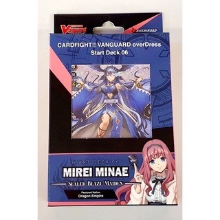 Cardfight vanguard overdress d sd06 start deck 06  mirei minae  sealed blaze maiden