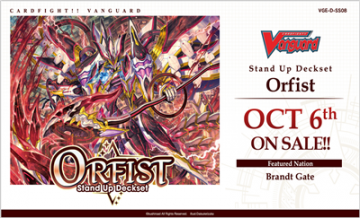 Cardfight vanguard special series stand up deckset orfist   en