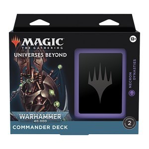 Commander deck warhammer 40k necron dynasties