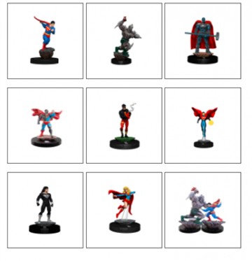 Dc heroclix iconix  death of superman   en