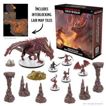 Dd icons of the realms  adventure in a box   red dragons lair   en