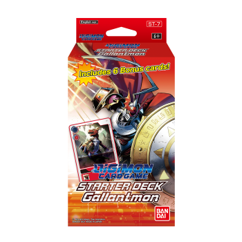 Digimon card game   starter deck display gallantmon st 7