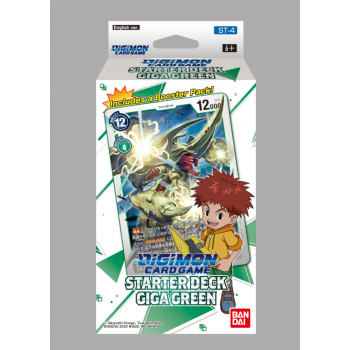 Digimon card game   starter deck display giga green st 4 6 decks   en
