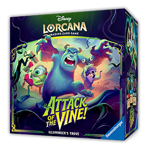 Disney lorcana   attack of the vine illumineers trove