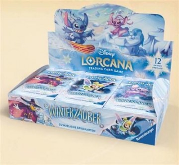 Disney lorcana  winterspell booster display 24 packs   en