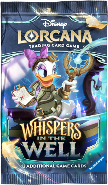 Disney lorcana tcg whispers in the well boosterpack