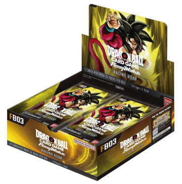 Dragon ball super card game   fusion world fb03 booster display 24 packs   en
