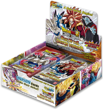Dragonball super card game   booster display 10 unison warrior series  rise of the unison warrior  24 packs   en