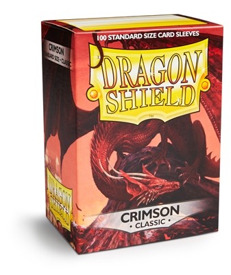 Dragon Shield Classic - Crimson (100)