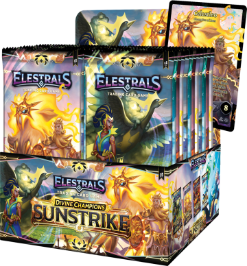 Elestrals tcg  sunstrike booster box divine champions   en