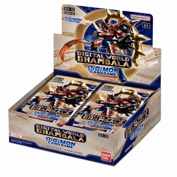 Ex 12   digimon card game    digital world shambala extra booster display