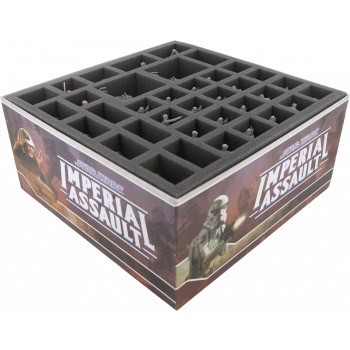 Feldherr foam tray set for star wars imperial assault   board game box