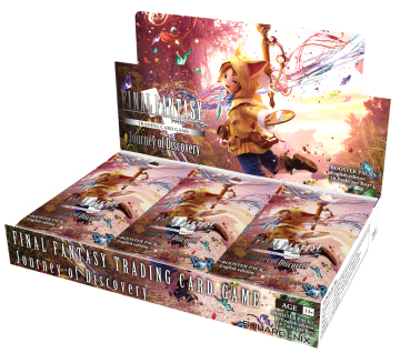Ff tcg journey of discovery booster display