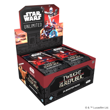 Ffg   star wars  unlimited   twilight of the republic booster display 24 booster   en
