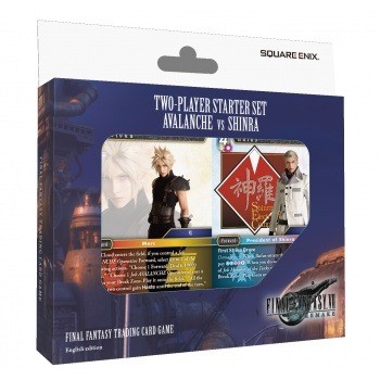 Final fantasy tcg   ff vii remake avalanche vs shinra two player starter set