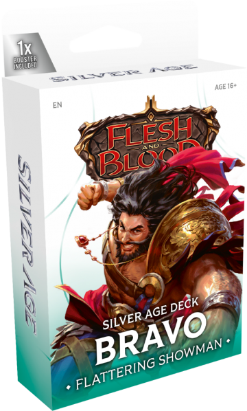 Flesh  blood tcg   silver age  chapter 1 deck   bravo