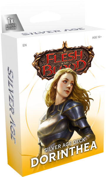 Flesh  blood tcg   silver age  chapter 2 deck   dorinthea