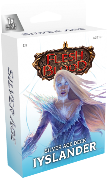 Flesh  blood tcg   silver age  chapter 1 deck   iyalander