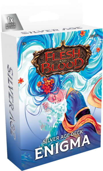 Flesh  blood tcg   silver age  chapter 2 deck   enigma