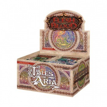 Flesh  blood tcg   tales of aria unlimited booster display 24 packs   en