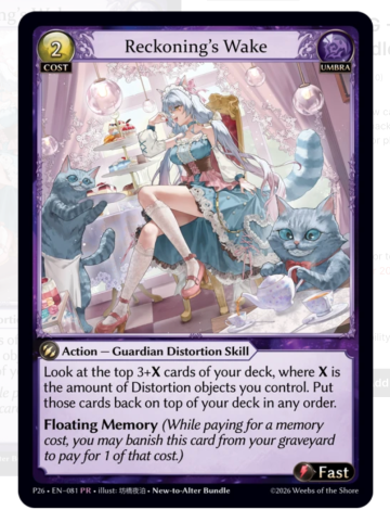 Gatcg reckonings wake