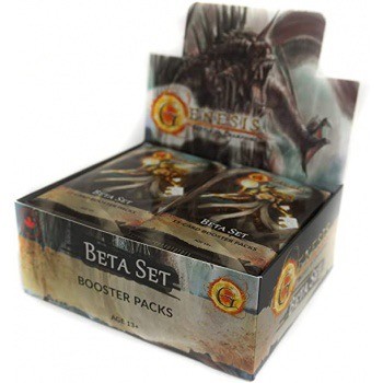 Genesis  battle of champions beta booster display box   en