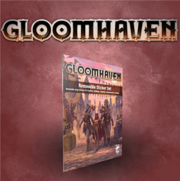 Gloomhaven 2nd edition removable sticker set