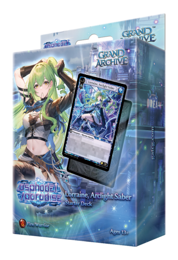 Grand archive tcg   lorraine arclight saber starter deck