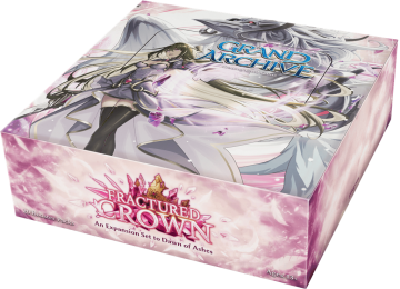 Grand archive tcg  fractured crown booster display 20 boosters   en
