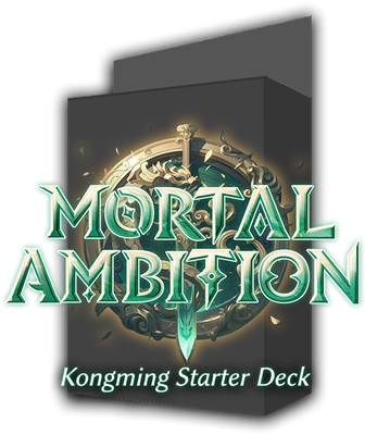 Grand archive tcg  kongming starter deck display 8 decks