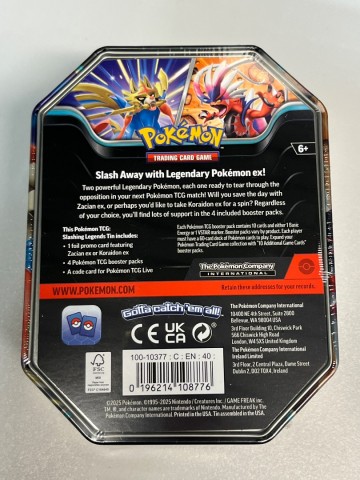 Koraidon ex back