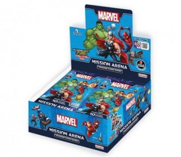 Marvel mission arena tcg   booster display 30 packs   en