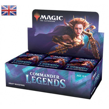 Mtg   commander legends draft booster display
