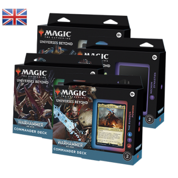 Mtg   commander warhammer 40k deck display 4 decks   en 1