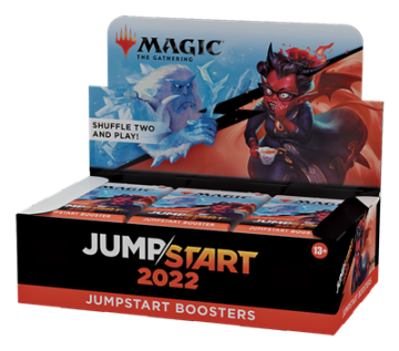 Mtg   jumpstart 2022 draft booster display