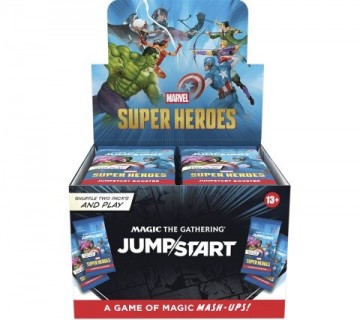 Mtg   marvel super heroes jumpstart booster display