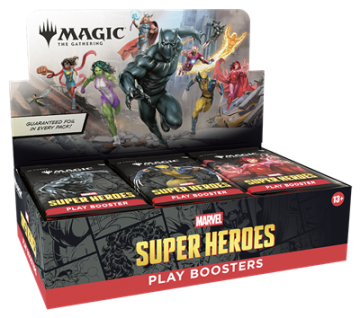 Mtg   marvel super heroes play booster display 30 packs   en