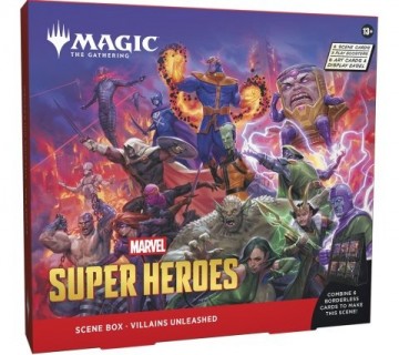 Mtg   marvel super heroes villains unleashed scene box