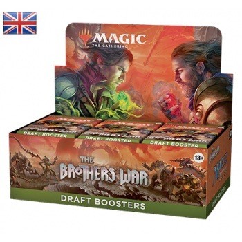 Mtg   the brothers war draft booster display 36 packs   en