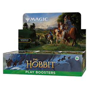 Mtg   the hobbit play booster display